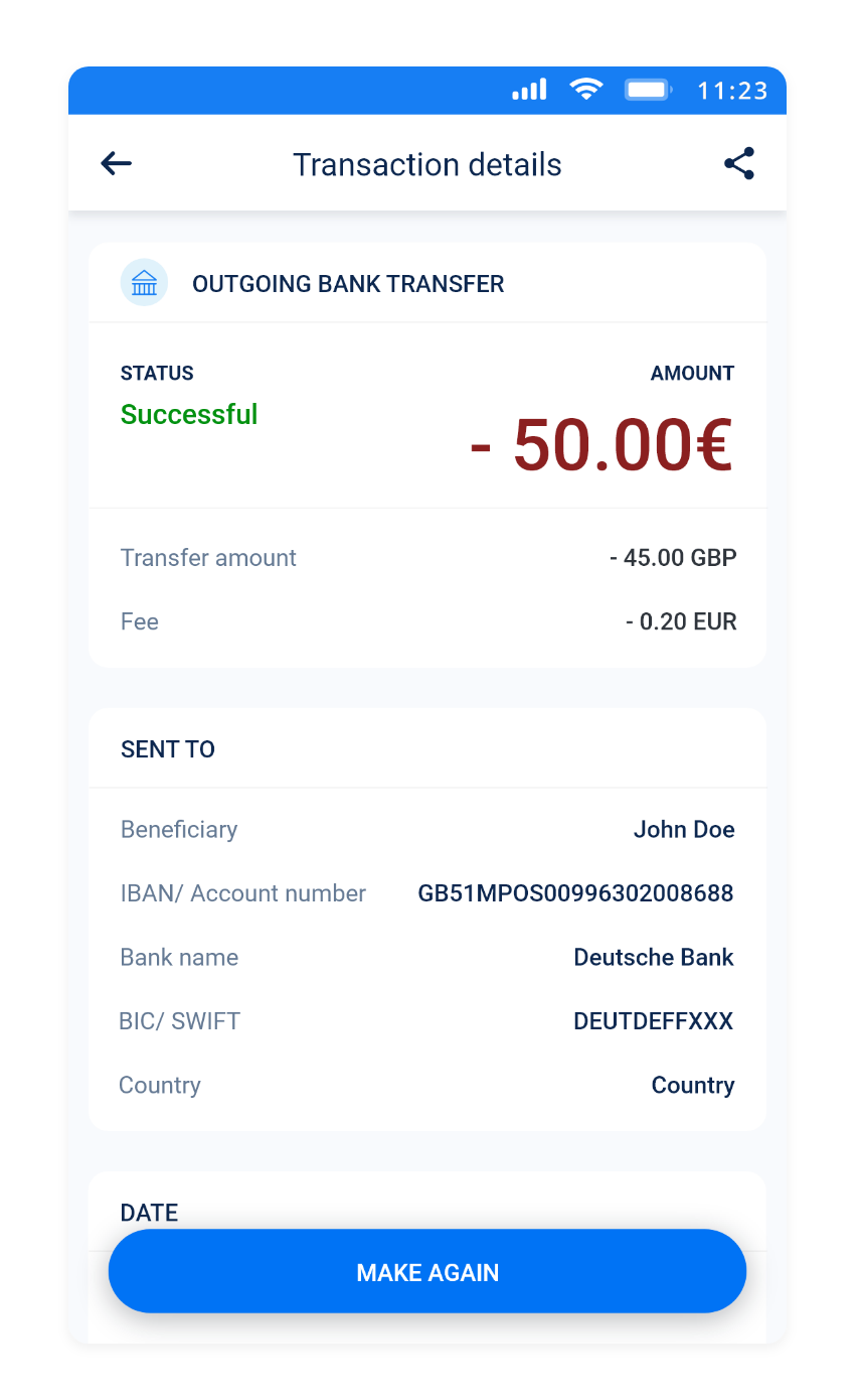 Redesigned Transaction Details Screen — 4 votes